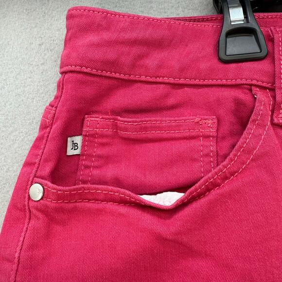 Judy Blue Jeans Women 18W Bright Pink Skinny Fit Summer Preppy Normcore - Picture 4 of 15
